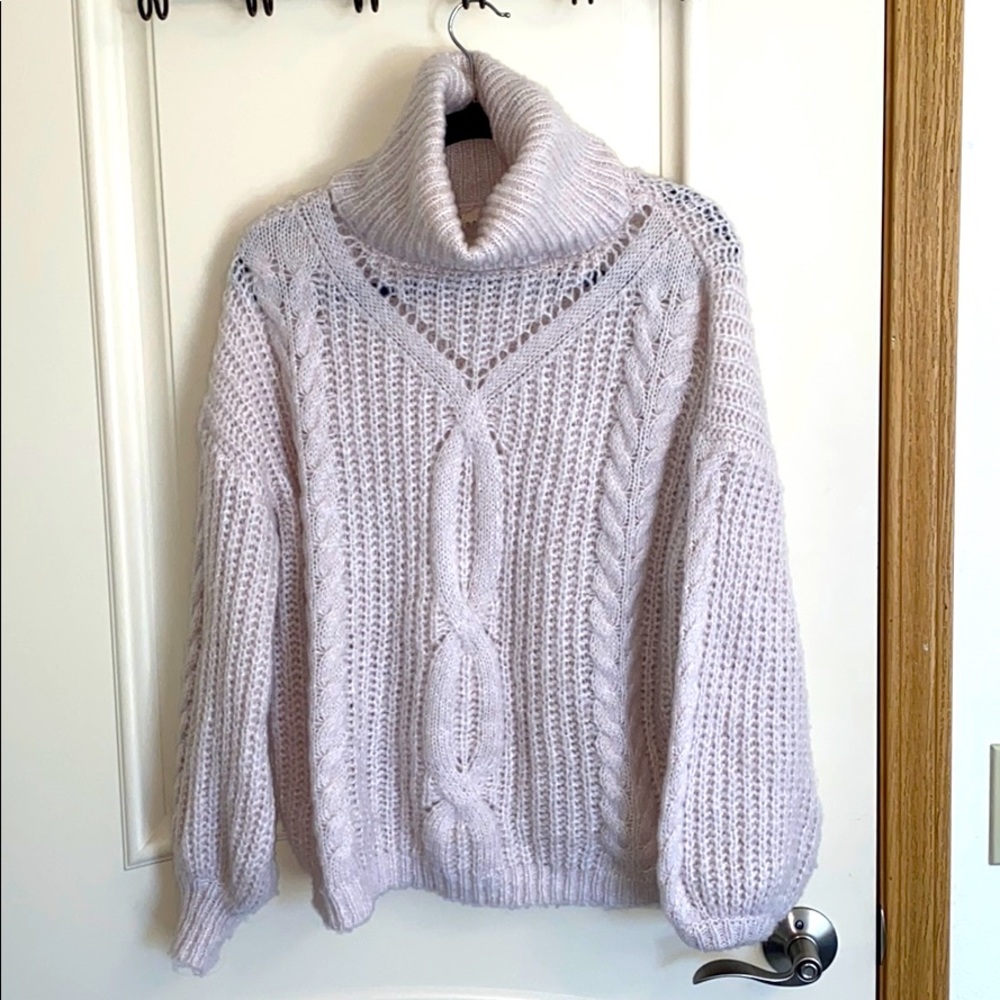 Cream sweater